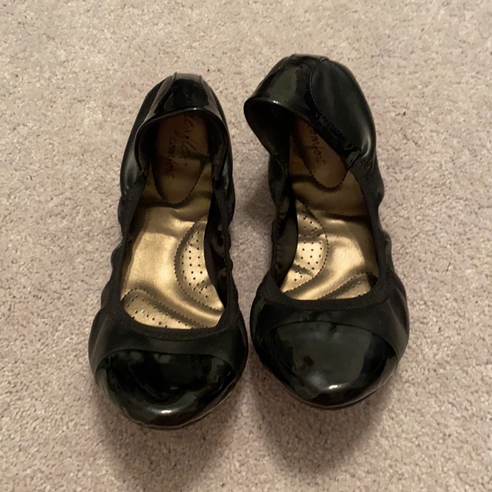 Dexflex comfort black ballet flats 10W